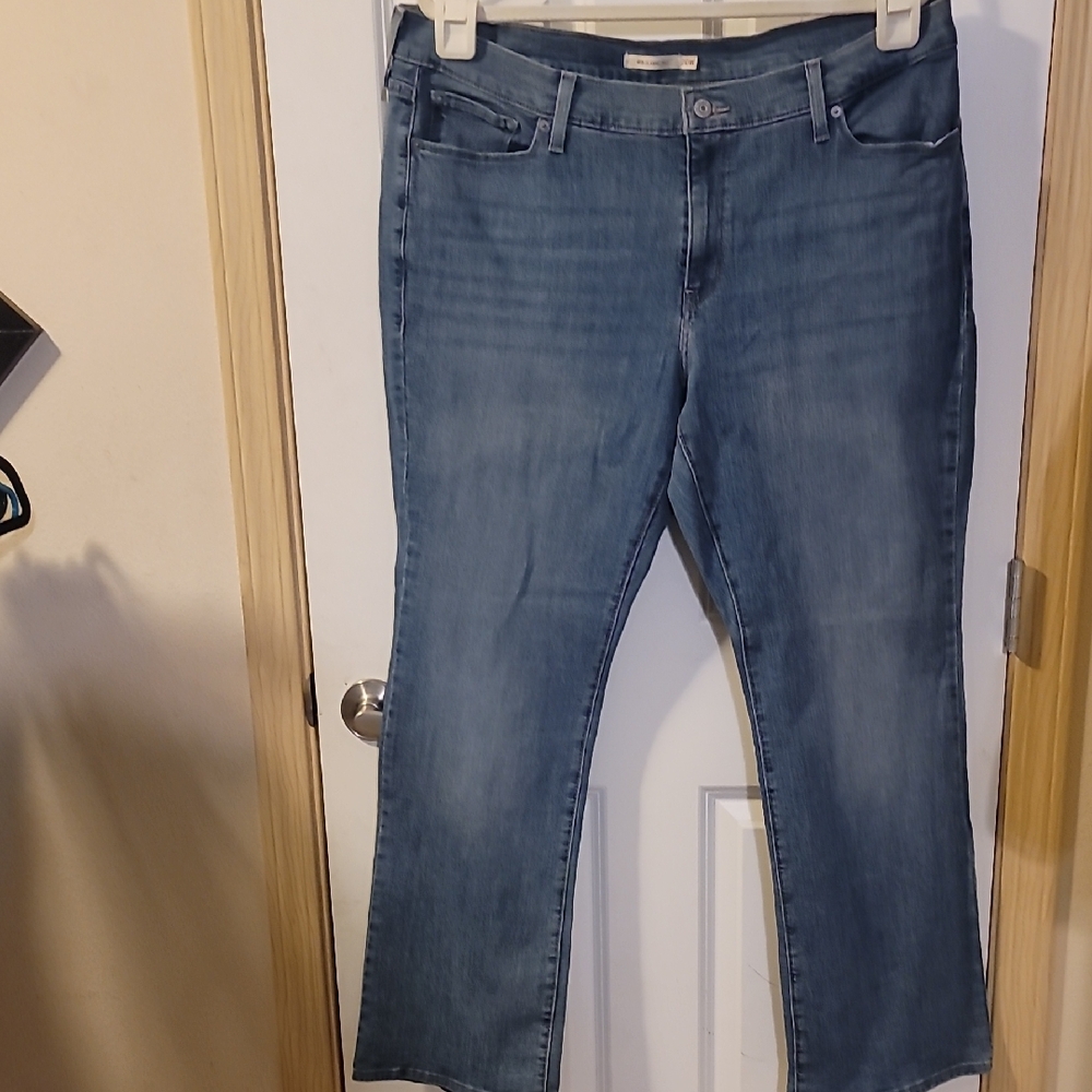 Levi's Blue Boot Cut Jeans Classic Style